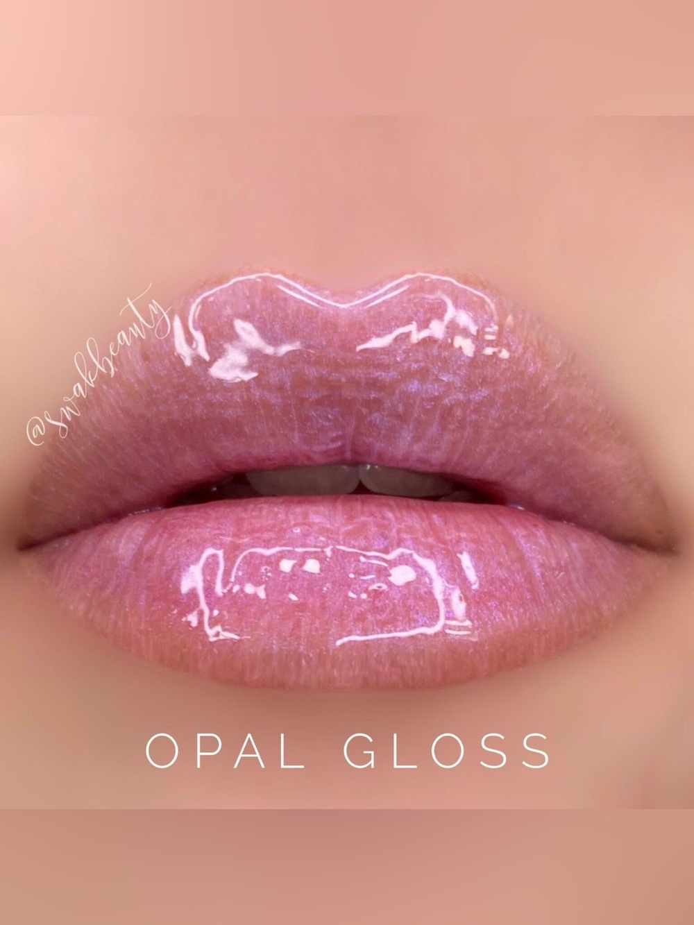 Lipsense Moisturizing Opal Gloss NEW Milky Purple Pink Iridescent Shimmer Glossy